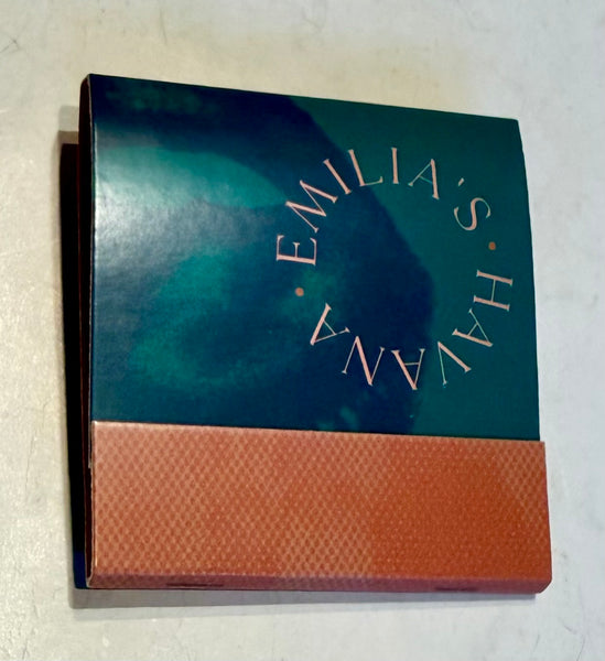 "Emilia's Havana" Retro Feature Matchbook