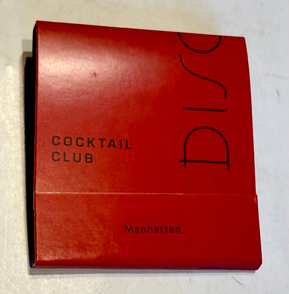 "Discolo" Retro Feature Matchbook