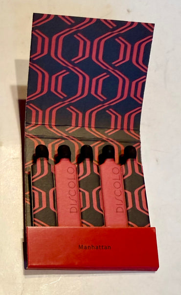 "Discolo" Retro Feature Matchbook