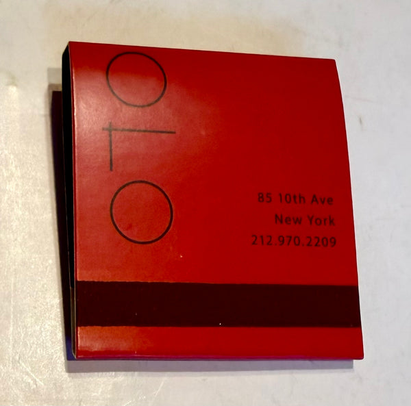 "Discolo" Retro Feature Matchbook