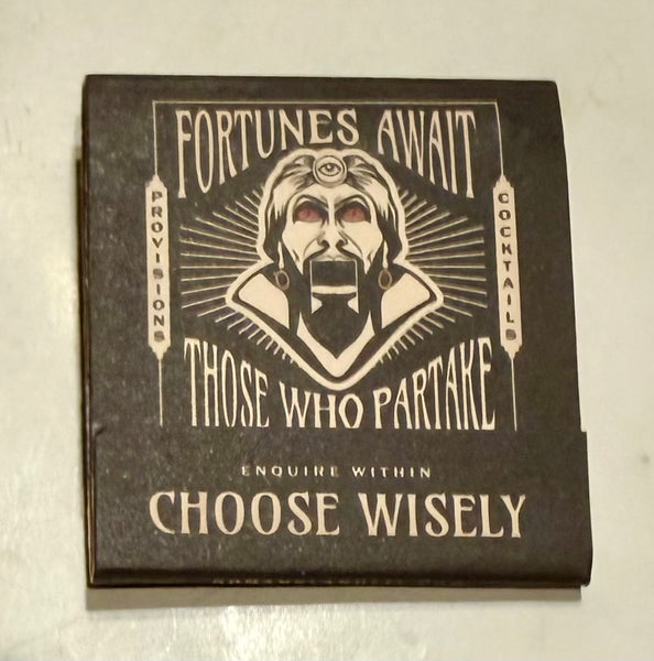 "No Man's Land" Retro Feature Matchbook B