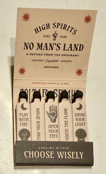 "No Man's Land" Retro Feature Matchbook B