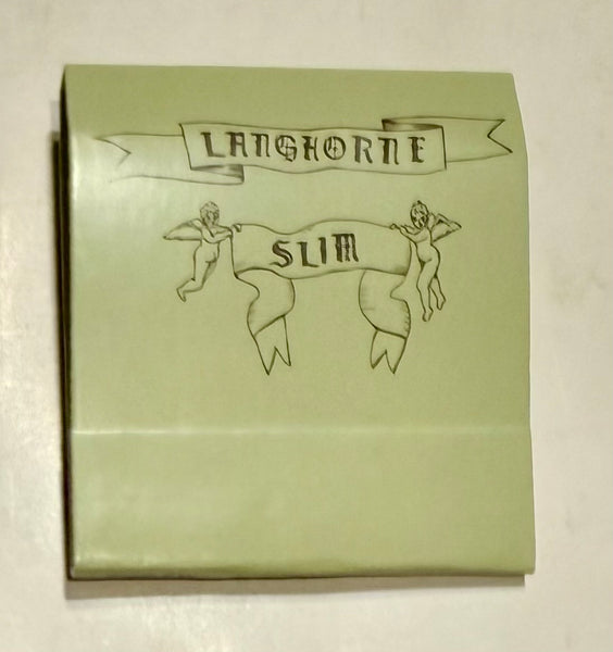 "Longhorne Slim" Retro Feature Matchbook
