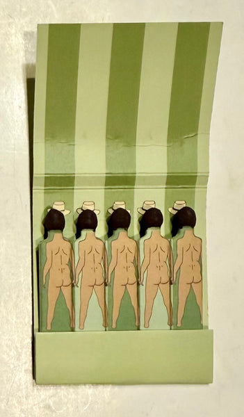 "Longhorne Slim" Retro Feature Matchbook