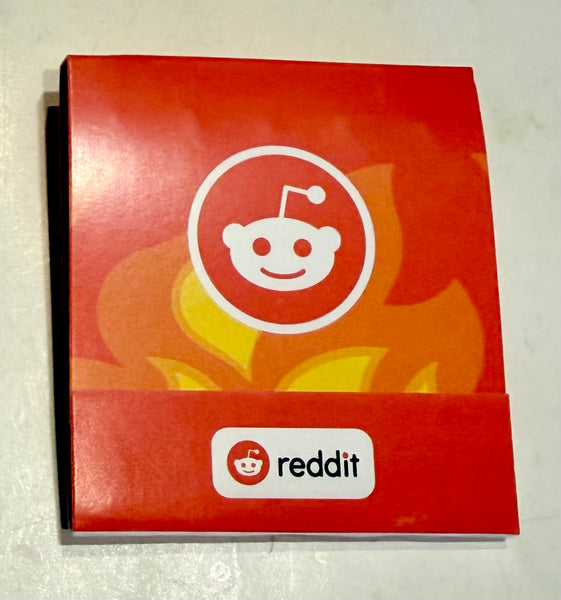"Reddit Explorers Club" Retro Feature Matchbook