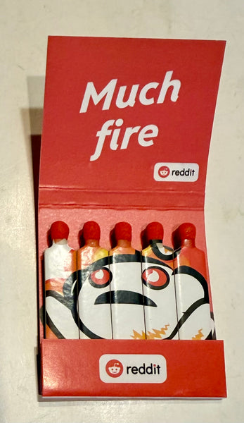 "Reddit Explorers Club" Retro Feature Matchbook