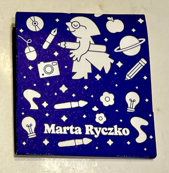"Marta Ryczko" Retro Feature Matchbook