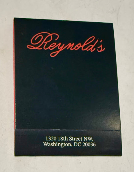 "Reynold's" Giant Retro Feature Matchbook