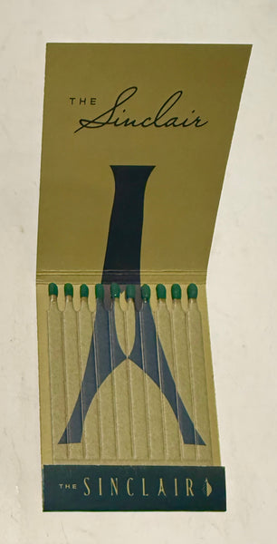 "The Sinclair Residences" Giant Retro Feature Matchbook