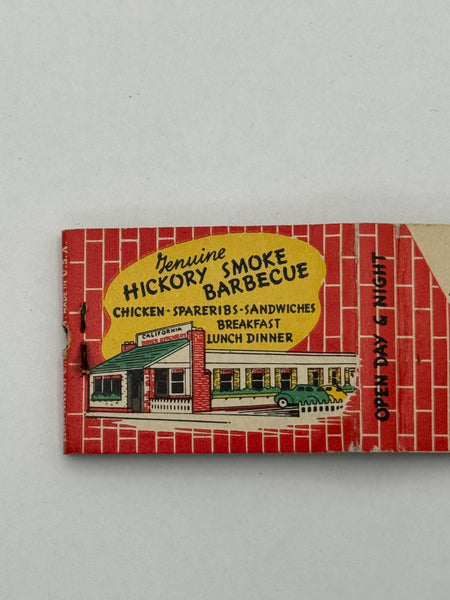 "California Brick Kitchens" Evanston, IL Vintage Feature Matchbook