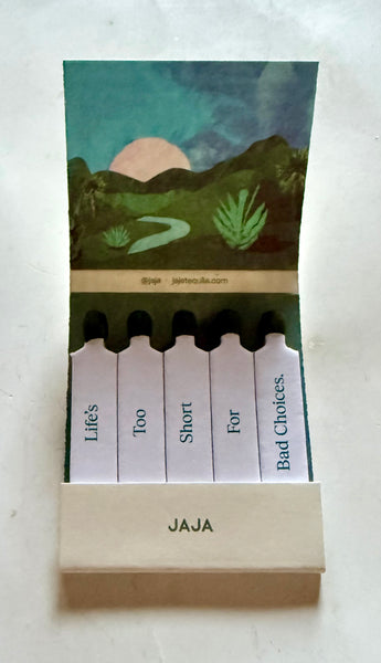 "JAJA" Retro Feature Matchbook