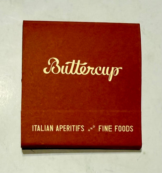 "Buttercup" Retro Feature Matchbook