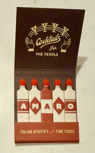 "Buttercup" Retro Feature Matchbook