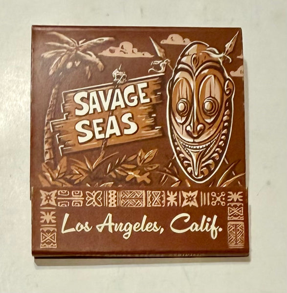"Savage Seas" Retro Feature Matchbook