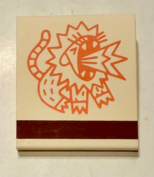 "Tiny Lion" Retro Feature Matchbook