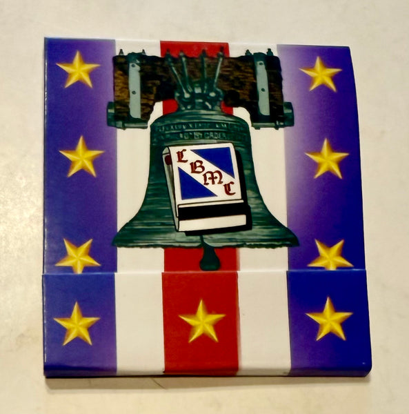 "Liberty Bell Matchcover Club" Retro Feature Matchbook