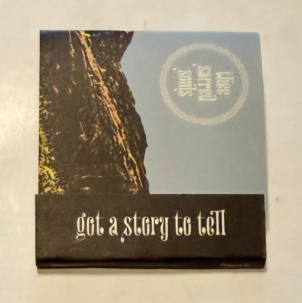 "Thee Sacred Souls - Got a Story to Tell" Retro Feature Matchbook with a Full-Length Cover!