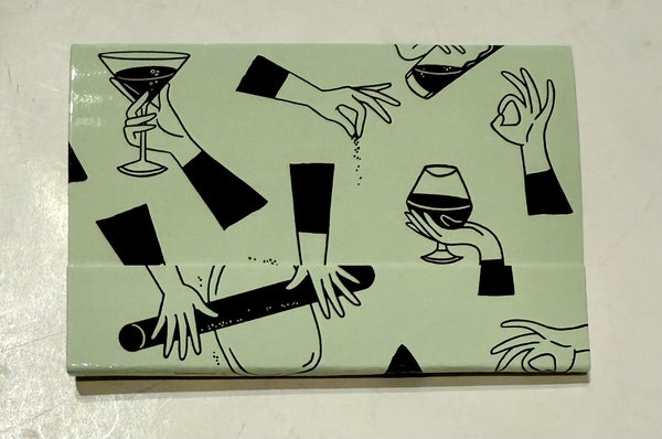 "Chef's Special Cocktail Bar" Wide Retro Feature Matchbook