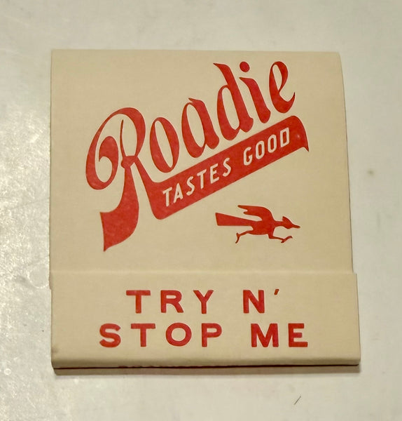 "Roadie Brew" Retro Feature Matchbook