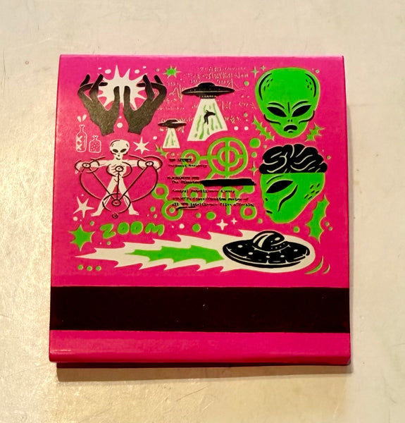 "Mover & Shaker Area 51" Retro Feature Matchbook