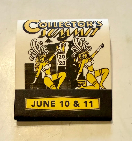 "Collector's Summit" Retro Feature Matchbook