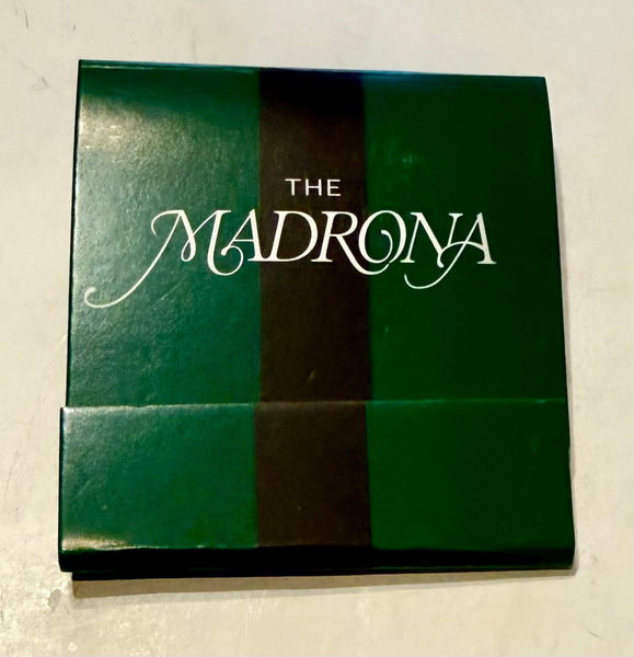 "Madrona" Retro Feature Matchbook