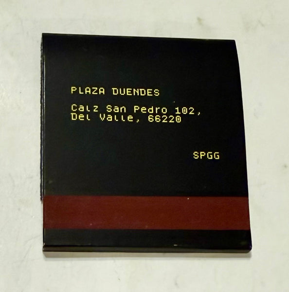 "B-Side" Retro Feature Matchbook