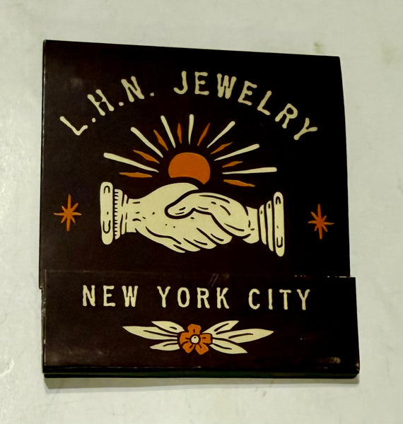 "L.H.N. Jewelry" Retro Feature Matchbook