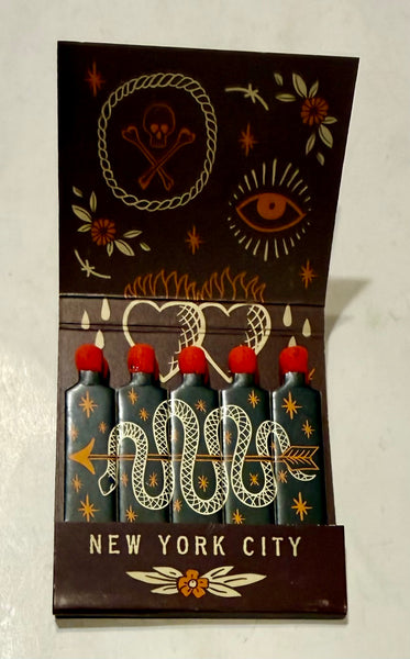 "L.H.N. Jewelry" Retro Feature Matchbook