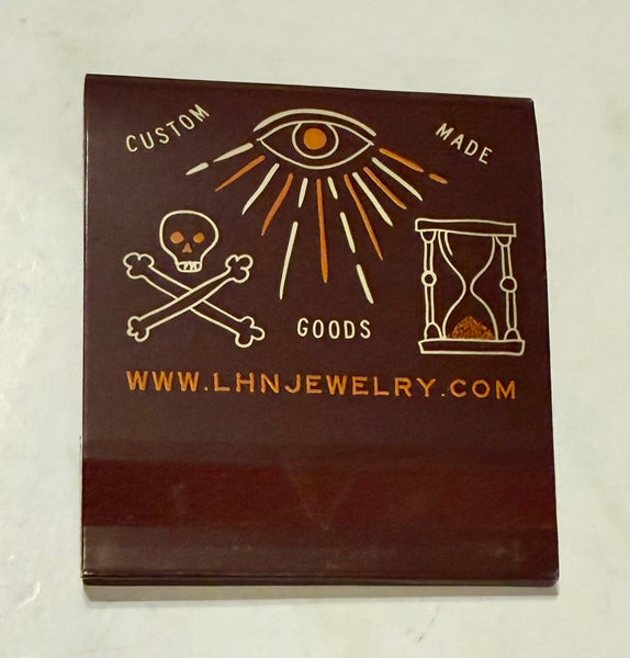 "L.H.N. Jewelry" Retro Feature Matchbook