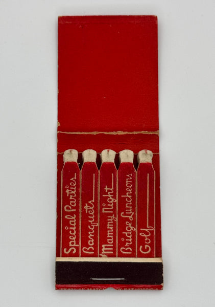 "Billings Club" Vintage Feature Matchbook