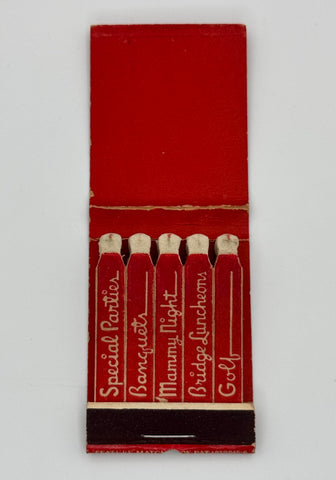 "Billings Club" Vintage Feature Matchbook