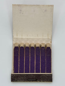"B.W. & Co Pharmaceuticals" Vintage Feature Matchbook