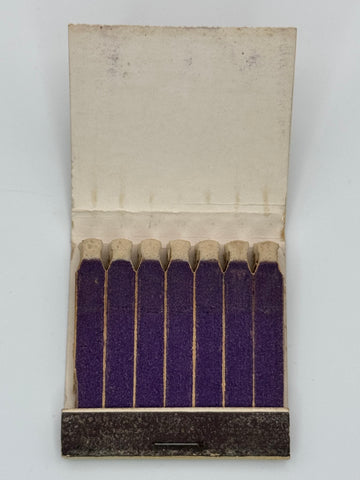 "B.W. & Co Pharmaceuticals" Vintage Feature Matchbook