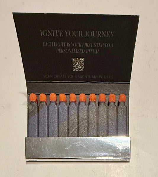 "Leverden" Retro Feature Matchbook