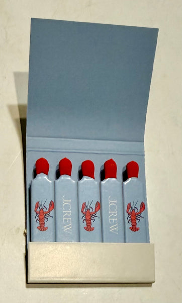 "J. Crew Lobster Roll" Retro Feature Matchbook
