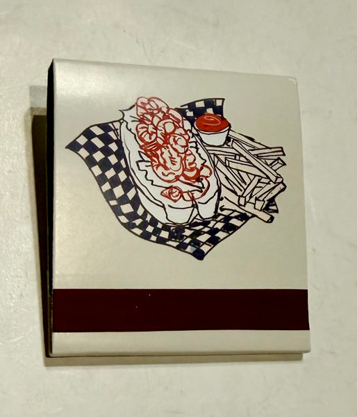 "J. Crew Lobster Roll" Retro Feature Matchbook