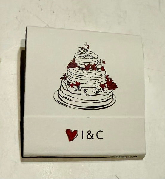 "I & C Gin" Retro Feature Matchbook