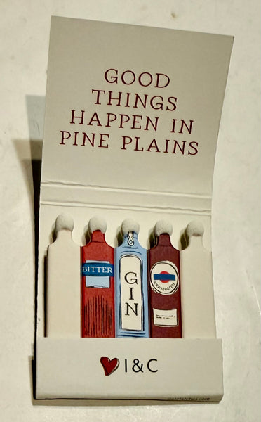 "I & C Gin" Retro Feature Matchbook