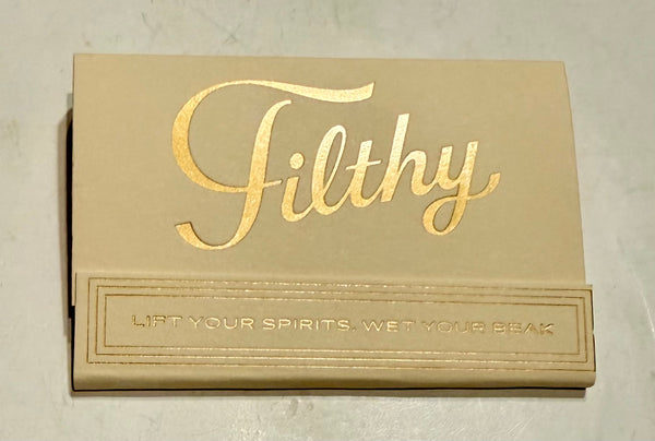 "Filthy" Retro Feature Matchbook