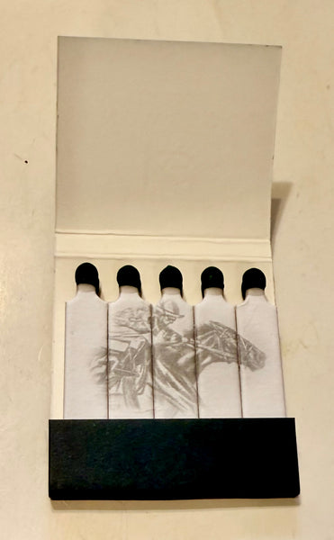 "The Knowledge" Retro Feature Matchbook