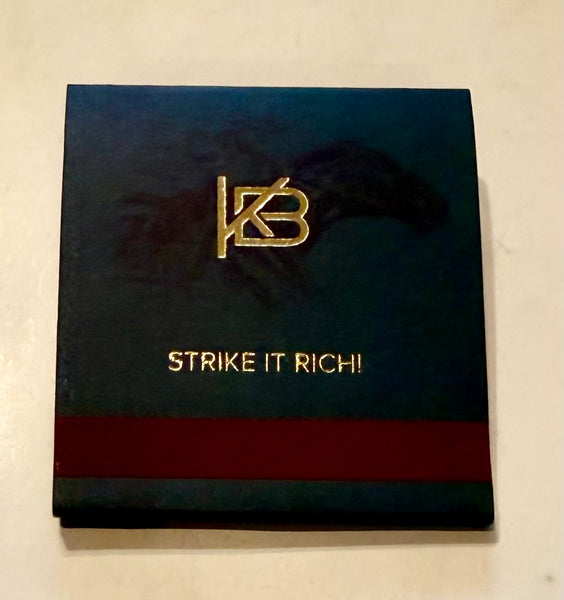 "The Knowledge" Retro Feature Matchbook