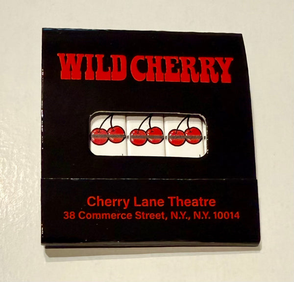 "Wild Cherry" Retro Feature Matchbook with a Knothole Cover!