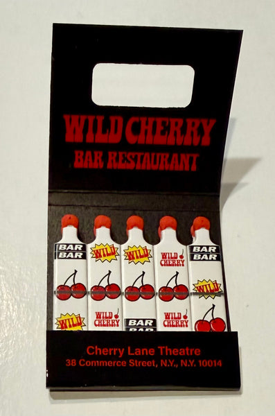"Wild Cherry" Retro Feature Matchbook with a Knothole Cover!