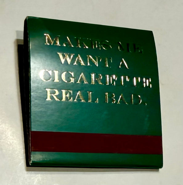 "Nate's On Marsh" Retro Feature Matchbook