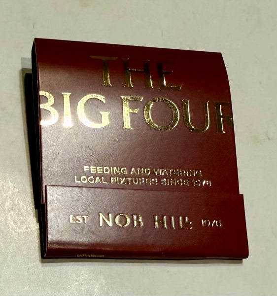 "The Big Four" Retro Feature Matchbook