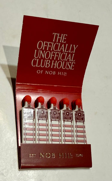 "The Big Four" Retro Feature Matchbook