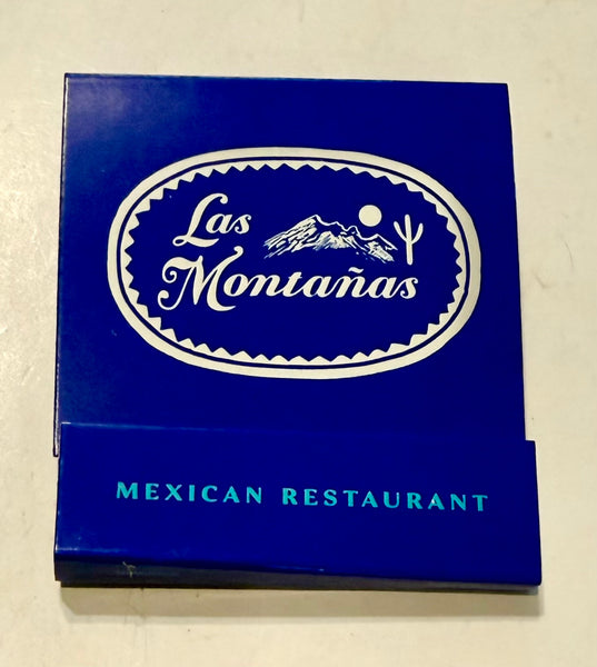 "Las Montana's" Retro Feature Matchbook