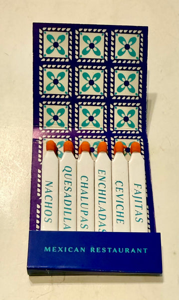 "Las Montana's" Retro Feature Matchbook
