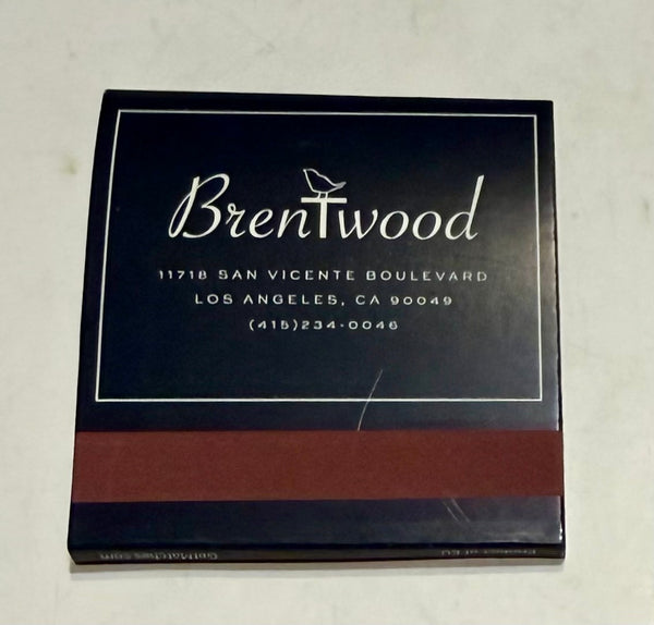 "Thatcher's Wine" Retro Feature Matchbook